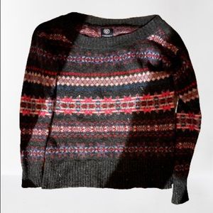 Large multi-colored American Eagle sweater
